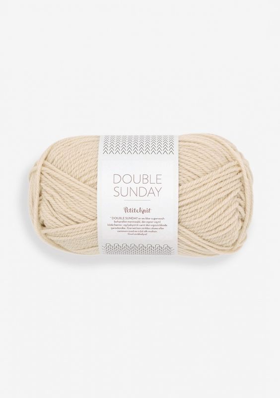 PetiteKnit DOUBLE SUNDAY Almond 2511