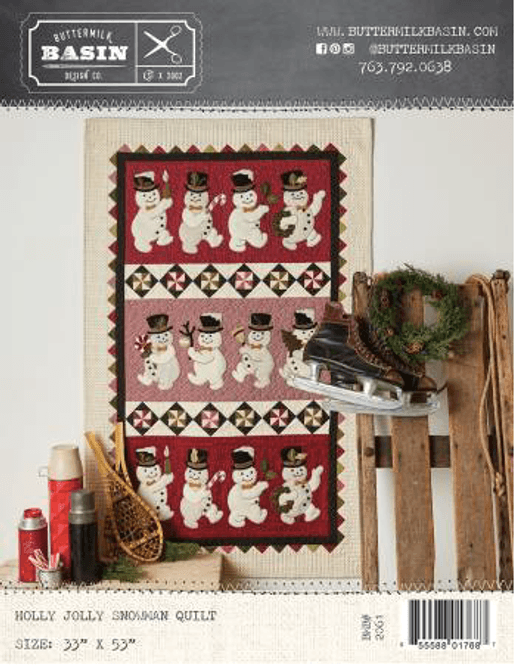 Hovedbilde Holly Jolly Snowman Quilt