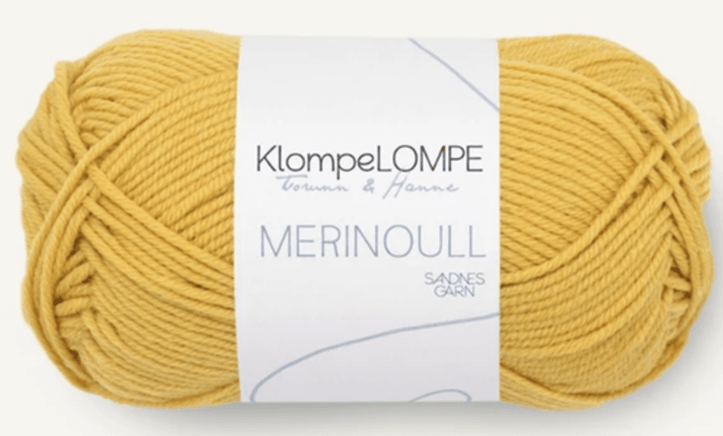 KLOMPELOMPE MERINOULL MAISGUL 2025