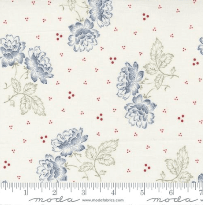 Hovedbilde Isabella Cream 14943 11 - blå blomster