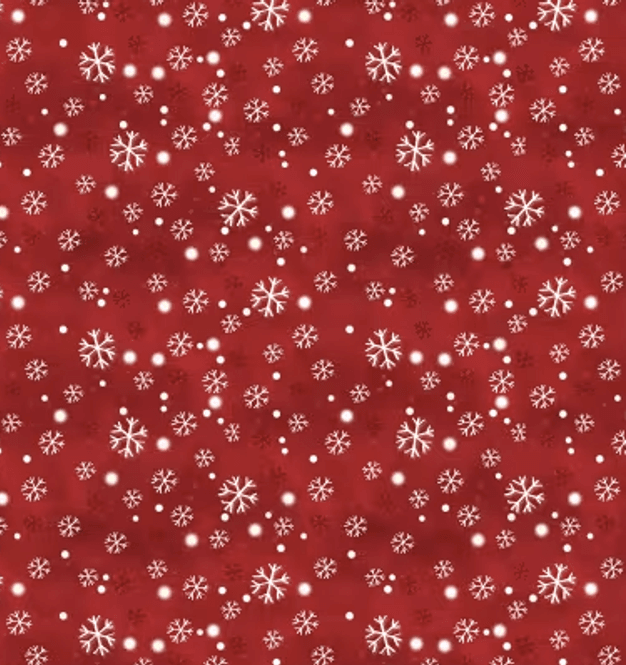 Hovedbilde Snowflakes Red
