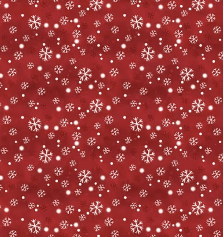 Snowflakes Red