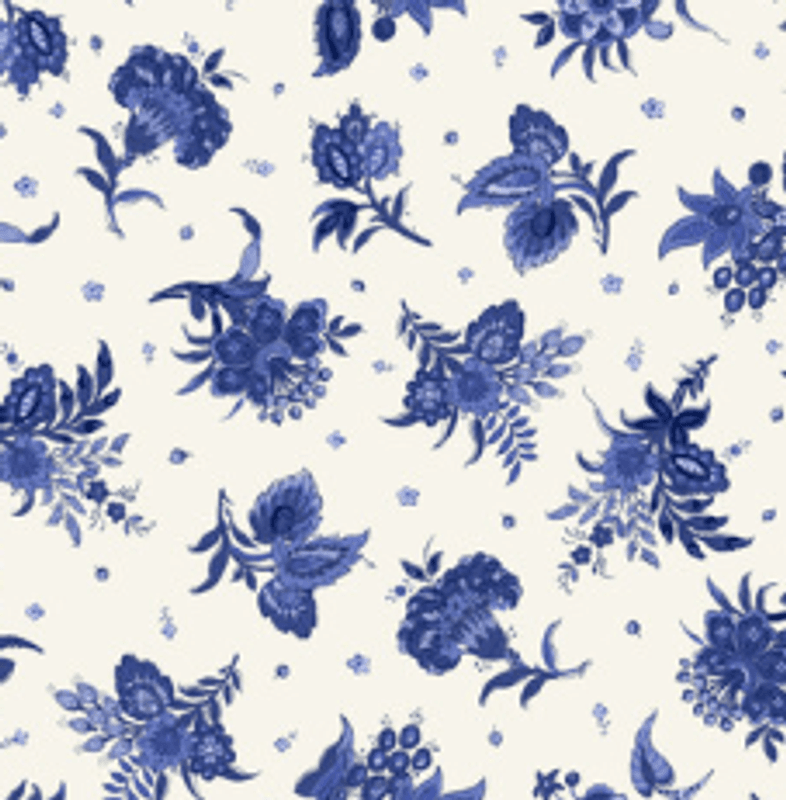 Medium Floral - Cream